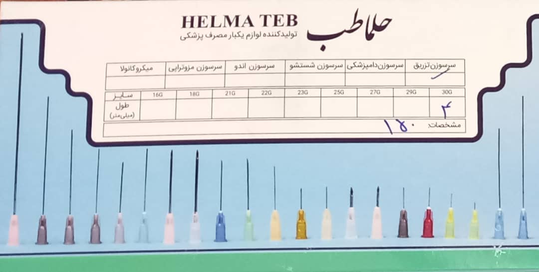 سرسوزن (نیدل) کوتاه حلما